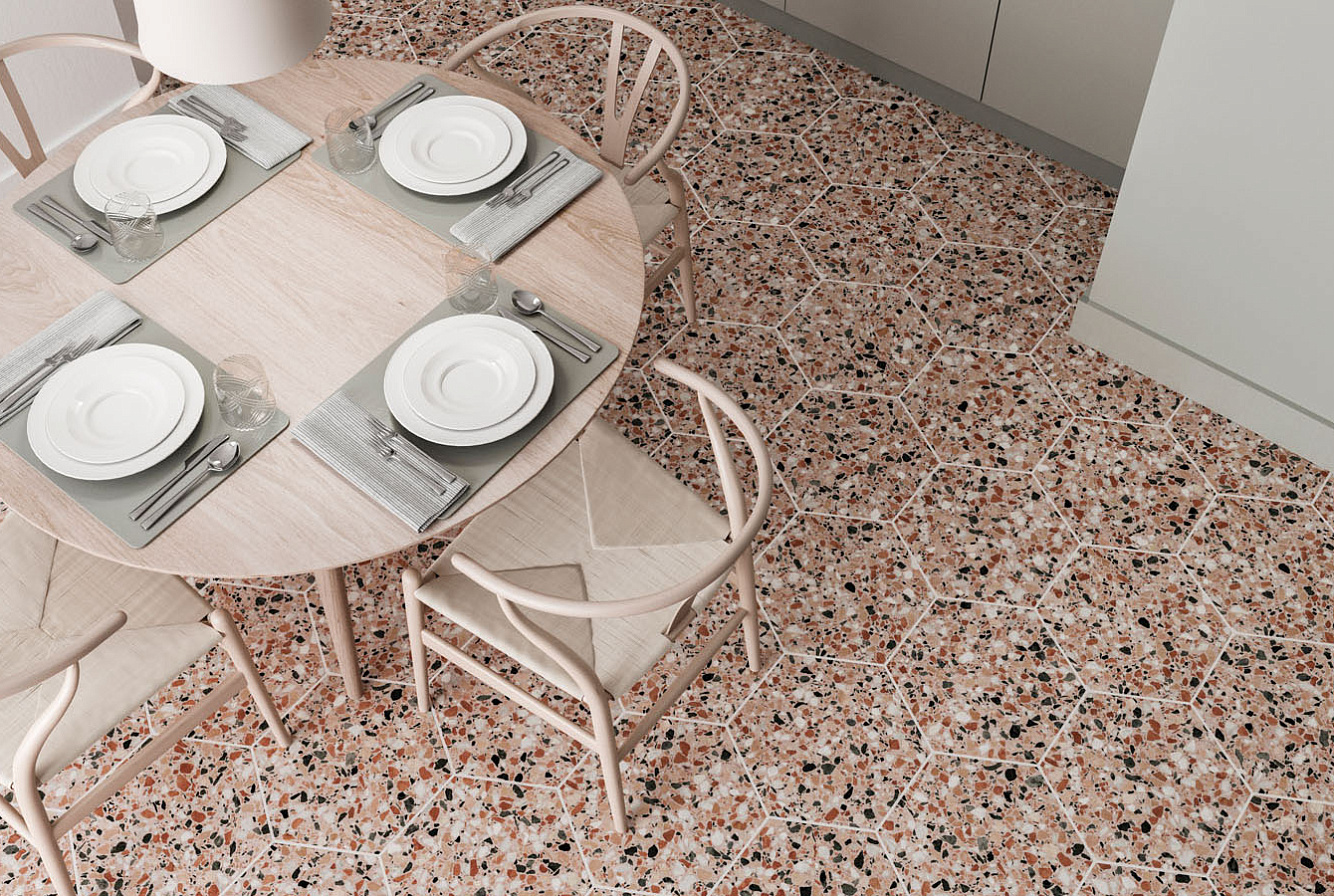 Керамогранит DNA TILES Terrazzo Earth